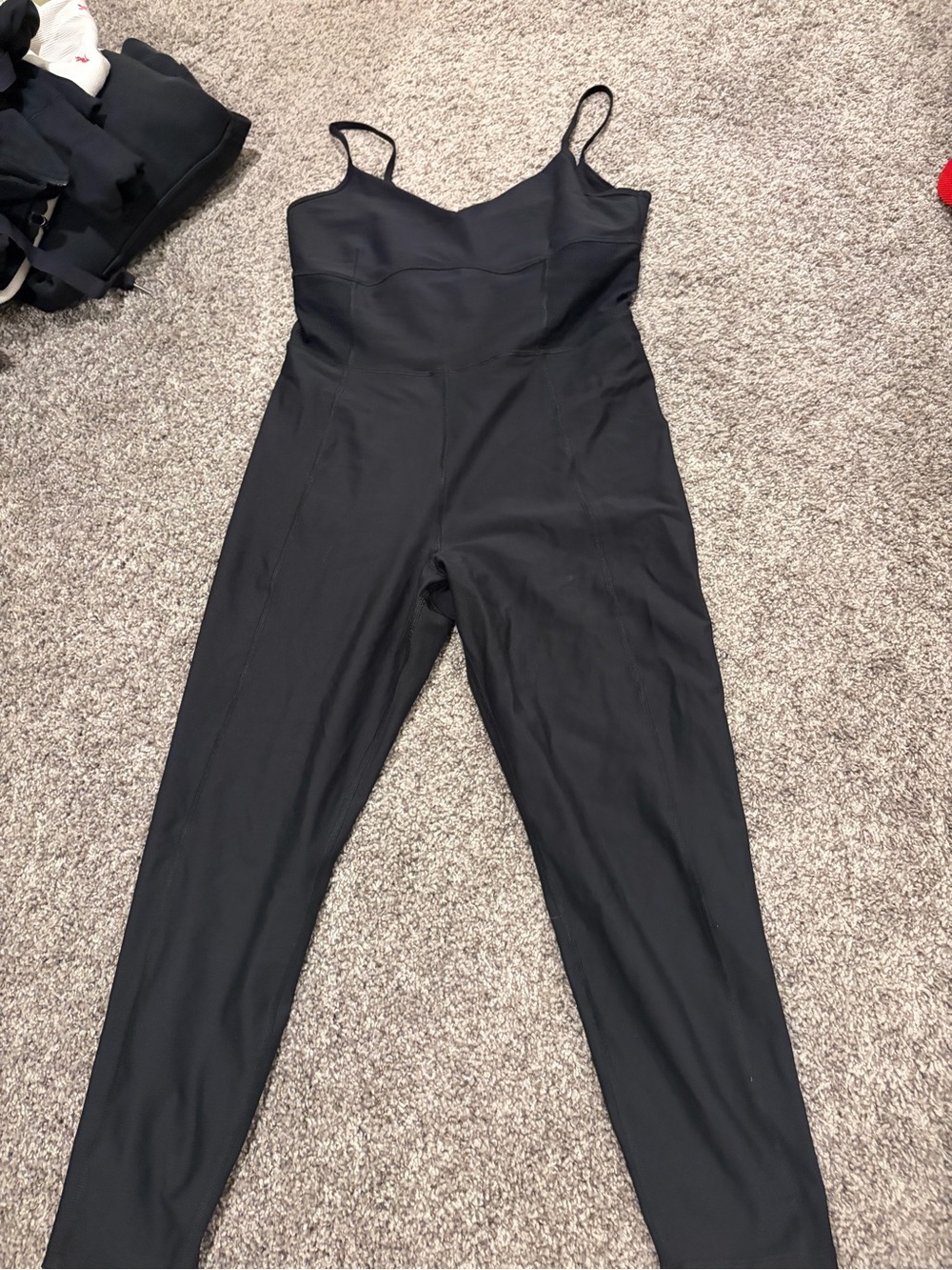 Old Navy Black Slim Spaghetti-Strap Jumpsuit